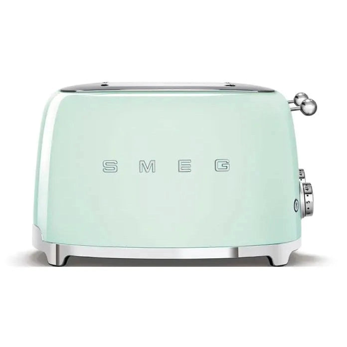 Smeg TSF03PGUK 50s Retro Style 4 Slice Toaster - Pastel Green