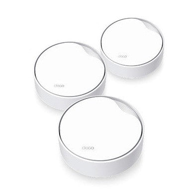 TP-Link AX3000 Whole Home Mesh WiFi 6 System with PoE 3 Pack | DECOX50POE3PK