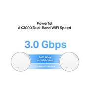 TP-Link AX3000 Whole Home Mesh WiFi 6 System with PoE 3 Pack | DECOX50POE3PK