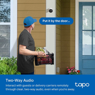 TP-Link Tapo Battery-Powered Outdoor Security Camera | Tapo C410