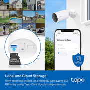 TP-Link Tapo Battery-Powered Outdoor Security Camera | Tapo C410