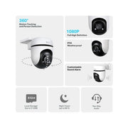 TP-Link Tapo Outdoor Pan/Tilt Security WiFi Camera | TAPO C500