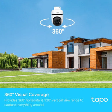 TP-Link Tapo Outdoor Pan/Tilt Security WiFi Camera | TAPO C500