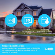 TP-Link Tapo Outdoor Pan/Tilt Security WiFi Camera | TAPO C500