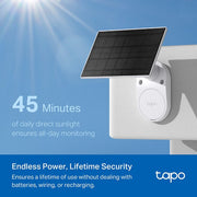 Tapo Solar-Powered Security Camera Kit | Tapo C410 KIT