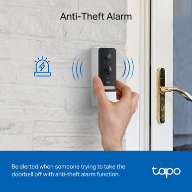 Tp-Link Tapo D230S1 Tapo Smart Battery Video Doorbell | Tapo D230S1