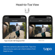 Tp-Link Tapo D230S1 Tapo Smart Battery Video Doorbell | Tapo D230S1