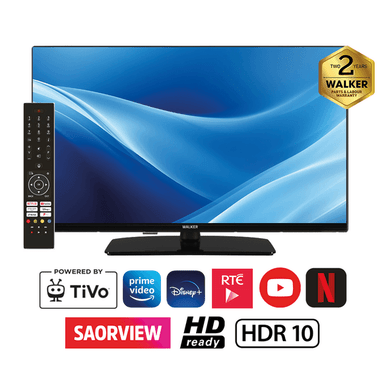 Walker 32" HD-Ready Smart TiVo TV | WPS32241HDBK