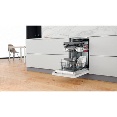 Whirlpool 45cm Built-in Slimline Dishwasher - 10 Place | WSIC 3M27 C UK N
