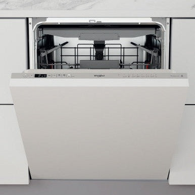 Whirlpool 60cm Integrated Dishwasher 14 Place - Silver | WIC 3C33 PFE UK