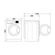 Whirlpool 8kg Freestanding Heat Pump Tumble Dryer | FFT M11 8X2 UK