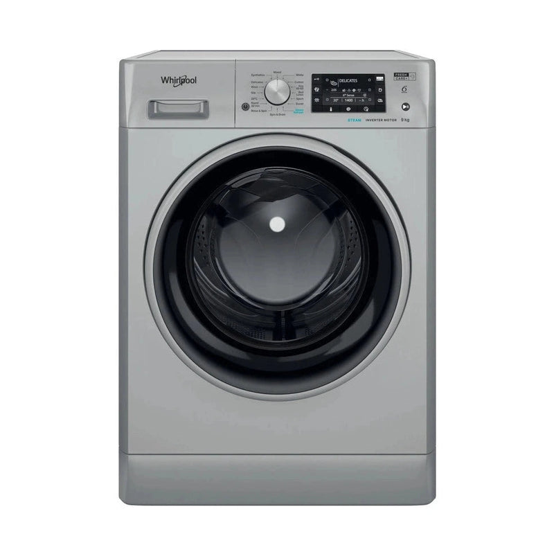 Whirlpool FreshCare+ 9kg Washing Machine 1400rpm - Silver | FFD9489SBSVUK