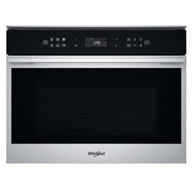 Whirlpool W Collection W7 Built-in Microwave Oven with Grill - Stainless Steel | W7 MW461 UK