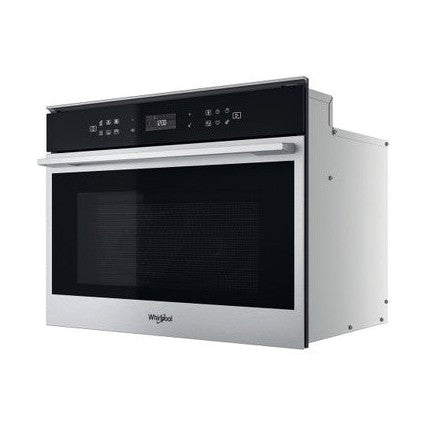 Whirlpool W Collection W7 Built-in Microwave Oven with Grill - Stainless Steel | W7 MW461 UK