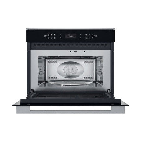 Whirlpool W Collection W7 Built-in Microwave Oven with Grill - Stainless Steel | W7 MW461 UK